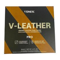 Ceramic coating para couro v- leather pro 50ml poder hidrofóbico