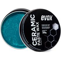 Ceramic Paste Wax 200g Brilho e Protecao na Pintura Veicular - EVOX