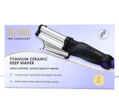 Cerâmica de titânio Hair Waver HOT TOOLS pro Signature Cerâmica de titânio Hair Waver HOT TOOLS pro Signature