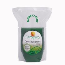 CERAPURA- Cera Depilatória Método Espanhol ALGAS COM ALOE 500g - CERAPURA