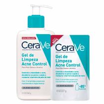 Cerave Acne Control Kit - Gel de Limpeza Facial + Refil
