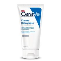 Cerave creme hidratante pele seca e extra seca sem perfume com 50g