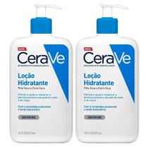 CeraVe Kit com Duas Loções Hidratantes CeraVe Kit com Duas Loções Hidratantes