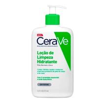 Cerave Loção de Limpeza Hidratante Sem Perfume 473ml