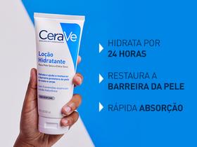CeraVe, Loção Hidratante Corporal, com textura Fluida e Ácido Hialurônico, 50ml