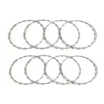 Cerca Concertina Flat 45 cm 1,3 Metro 6 Elos Arame Scudo