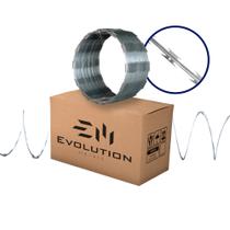 Cerca Concertina Simples De Arame Galvanizado 45cm 10 Metros