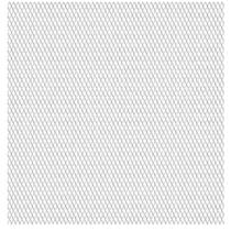 Cerca de arame de jardim VidaXL em aço inoxidável 100x85cm
