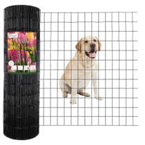 Cerca de Arame FOREHOGAR 91 cm x 30 m 16GA Revestida em PVC Preta