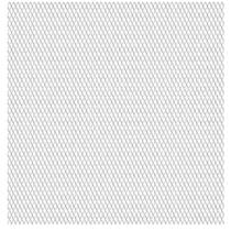 Cerca de arame VidaXL Garden Heavy Duty em aço inoxidável 50x50cm