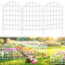 Cerca de Jardim AVELOTUUG 30 Painéis 9,9m x 56cm Branca Cerca de Jardim AVELOTUUG 30 Painéis 9,9m x 56cm Branca