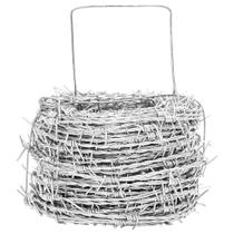 Cerca de jardim de arame farpado VidaXL galvanizado 500m tipo 100/4 Cerca de jardim de arame farpado VidaXL galvanizado 500m tipo 100/4