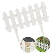 Cerca de Jardim Kit 12 Faz 4,8 Metros Decorativa Plástico - Cerca de Jardim Kit 12 Faz 4,8 Metros Decorativa Plástico -
