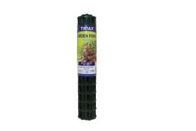 Cerca de jardim Tenax 2x7,5m, malha verde resistente à ferrugem