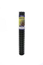 Cerca de jardim Tenax 91x762 cm Malha verde à prova de ferrugem