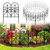Cerca de jardim Thealyn 81 cm A x 3 m L Metal à prova de ferrugem Cerca de jardim Thealyn 81 cm A x 3 m L Metal à prova de ferrugem