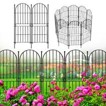 Cerca de Jardim Thrivinest 78 cm A x 3 m C Pacote com 10 Arqueadas