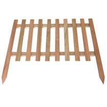 Cerca de Madeira 60x100cm Jardim e Varanda Marrom/Vermelho Woodforce Cerca de Madeira 60x100cm Jardim e Varanda Marrom/Vermelho Woodforce