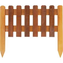 Cerca de Madeira Para Jardim e Decoração 60 x 50 cm Bel