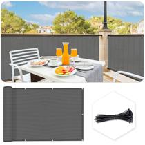 Cerca de tela de privacidade que cobre SUNLAX, tamanho personalizado, 100x340cm