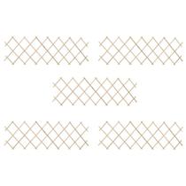 Cerca de treliça vidaXL Firwood expansível 70,9x23,6 Conjunto de 5 Cerca de treliça vidaXL Firwood expansível 70,9x23,6 Conjunto de 5