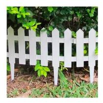 Cerca Decorativa Jardim Inglês - Kit Com 6 Cerquinhas Branca