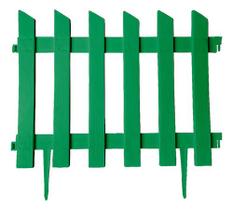 Cerca Decorativa Kit 3 Jardim Ripa Plástico Verde Faz 1 mt P Cerca Decorativa Kit 3 Jardim Ripa Plástico Verde Faz 1 mt P