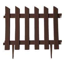 Cerca Decorativa Kit15 Jardim Ripa Plástico Marron P Faz 5,2 Cerca Decorativa Kit15 Jardim Ripa Plástico Marron P Faz 5,2