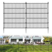 Cerca decorativa para jardim e área externa jinligogo 32 cm (A) x 3,6 m (C)
