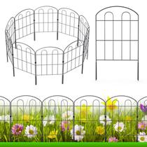 Cerca Decorativa para Jardim NANANARDOSO 30 pés (C) x 60 cm (A) em Metal Cerca Decorativa para Jardim NANANARDOSO 30 pés (C) x 60 cm (A) em Metal