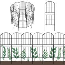 Cerca Decorativa para Jardim OUSHENG 10 Unidades em Metal Antiferrugem