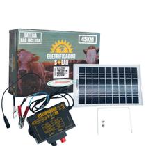 Cerca Elétrica Rural Eletrificador 45Km Solar sem Bateria