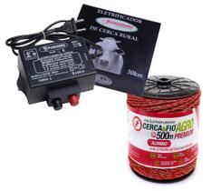 Cerca Elétrica Rural Gado e Fio 500m 30km Al Maresia 09x06 Cerca Elétrica Rural Gado e Fio 500m 30km Al Maresia 09x06