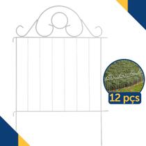 Cerca Jardim Mod Firenze 40 Cm Kit Com 15 Peças