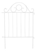Cerca Metalica Decor Branca 40x40 Cm Jardim Cerca Metalica Decor Branca 40x40 Cm Jardim