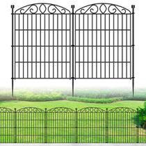 Cerca para Jardim Bilibompa 76 cm A x 6,9 m C, Metal Resistente à Ferrugem Cerca para Jardim Bilibompa 76 cm A x 6,9 m C, Metal Resistente à Ferrugem