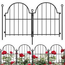 Cerca para Jardim Blingluck 21 pés em Metal Arqueada e Resistente à Ferrugem