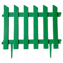 Cerca para jardim decorativa canteiro kit com 10 m plástico reciclado Cerca para jardim decorativa canteiro kit com 10 m plástico reciclado