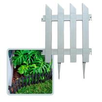Cerca para jardim decorativa kit com 8 metros plástico reciclado