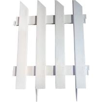 Cerca Para Jardim Horta Plástico Decorativa Branca 41 x 34 Cerca Para Jardim Horta Plástico Decorativa Branca 41 x 34