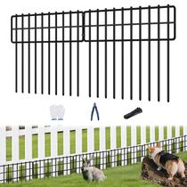 Cerca para Jardim KYATE 13 cm de altura x 13 m de comprimento, metal resistente à ferrugem