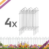 Cerca para Jardim Livre Birds Modular M - Kit com 4 Cerca para Jardim Livre Birds Modular M - Kit com 4