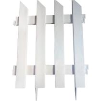 Cerca Para Jardim Plástico Kit 20 Branca G Faz 6,60 metros Cerca Para Jardim Plástico Kit 20 Branca G Faz 6,60 metros
