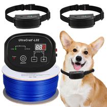 Cerca para Pets UltraCrab L02 à Prova dÁgua Elétrica para 2 Cães Cerca para Pets UltraCrab L02 à Prova dÁgua Elétrica para 2 Cães