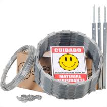 Cerca Perimetral Kit Sol Galvanizada 45Cm X 5M Cerca Perimetral Kit Sol Galvanizada 45Cm X 5M