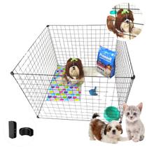 Cercadinho 4 Telas 60x80cm Modular Tela Aramada Ambiente Seguro para Pets Pequenos Cercadinho 4 Telas 60x80cm Modular Tela Aramada Ambiente Seguro para Pets Pequenos