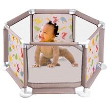 Cercadinho Baby Transparente Portátil Fazendinha Estampa Bichos Original Styll