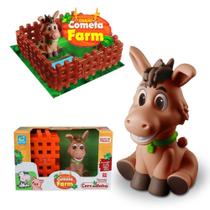 Cercadinho Brinquedo Montar e Desmontar Burrinho Cometa Farm Cercadinho Brinquedo Montar e Desmontar Burrinho Cometa Farm