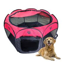 Cercadinho Cachorros Gatos Dobrável Portátil Extra Grande