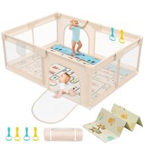 Cercadinho de bebê extra grande Playard Abdtech 180x150 cm Cercadinho de bebê extra grande Playard Abdtech 180x150 cm